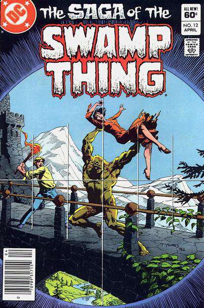 The Saga of the Swamp Thing #12 Newsstand Edition