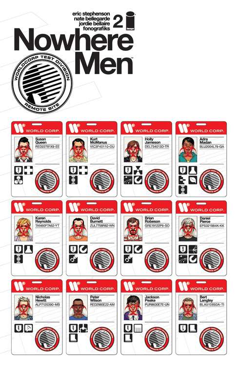 Nowhere Men #2  - 2nd printing
