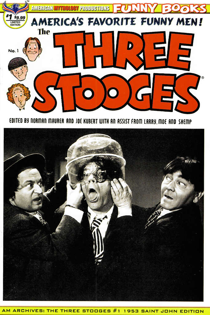 American Mythology Archives: The Three Stooges #1 Variation A