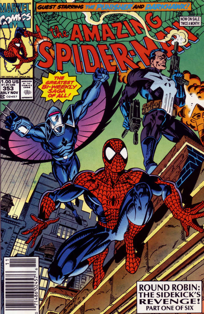 The Amazing Spider-Man #353 Newsstand Edition