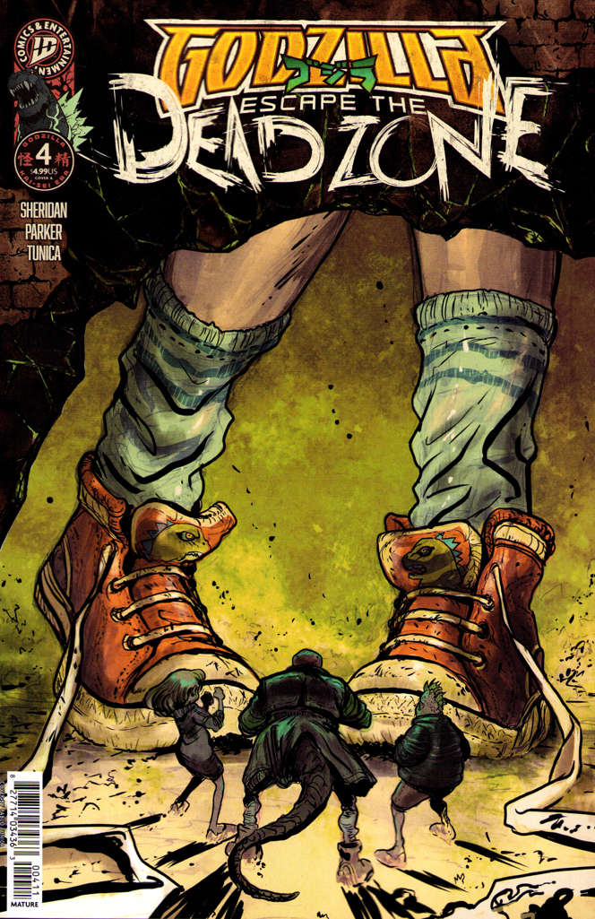 Godzilla: Escape the Deadzone #4 Variation A