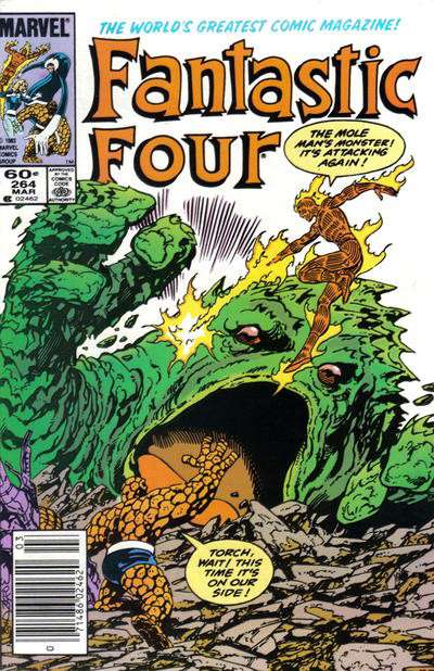 Fantastic Four (Vol. 1) #264 Newsstand Edition