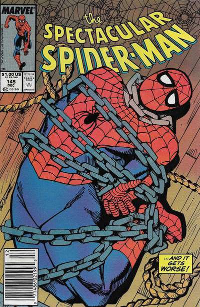 The Spectacular Spider-Man #145 Newsstand Edition