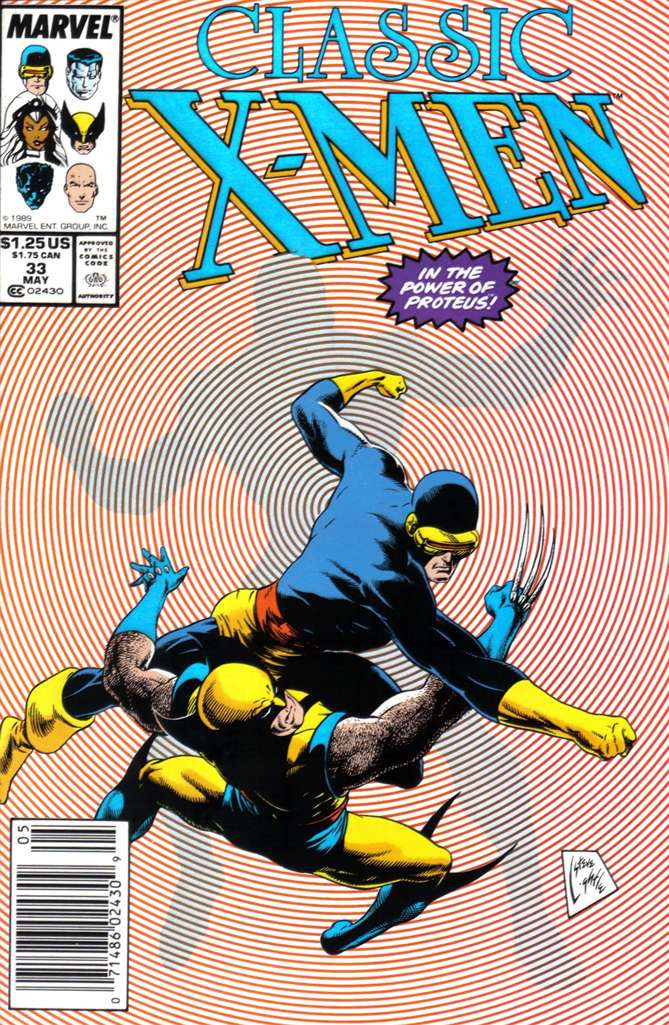 Classic X-Men #33 Newsstand Edition