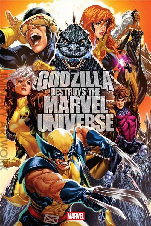 Godzilla Destroys the Marvel Universe #3