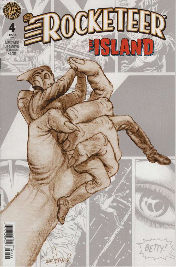 The Rocketeer: The Island #4 Variation B