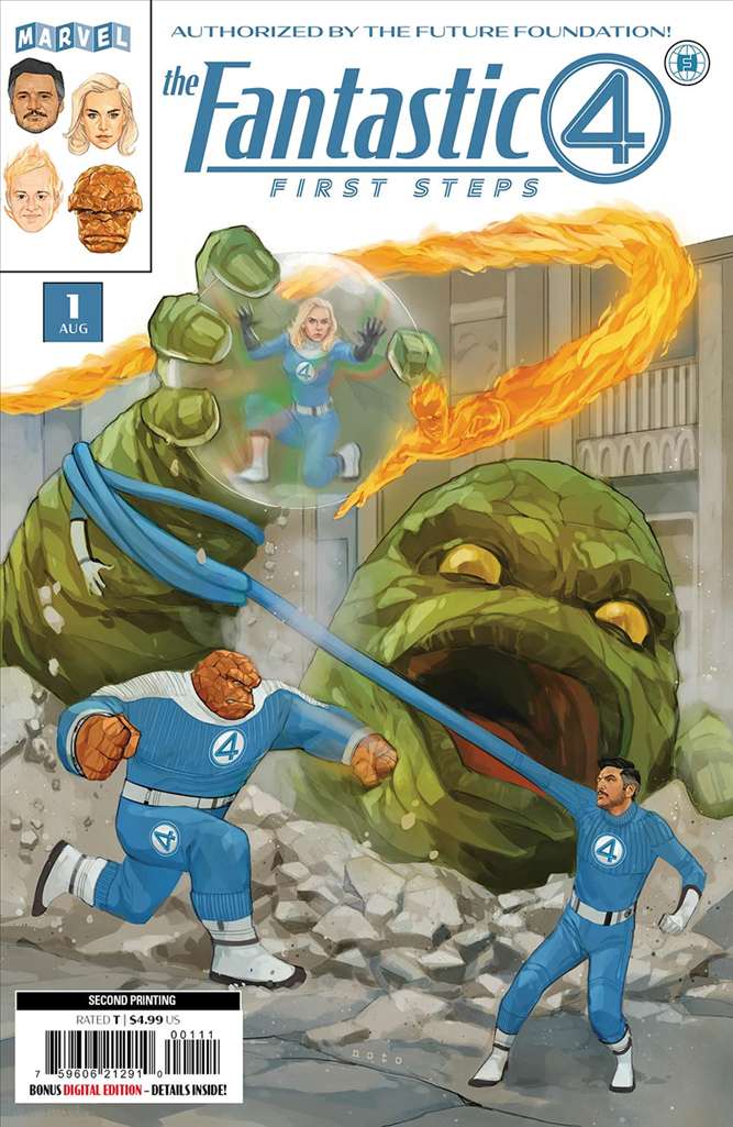 Fantastic Four: First Steps #1  - 2nd printing