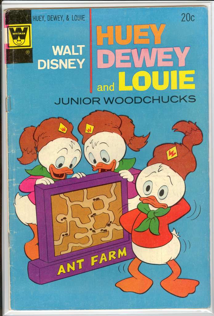 Huey, Dewey, and Louie Junior Woodchucks #25 Variation A