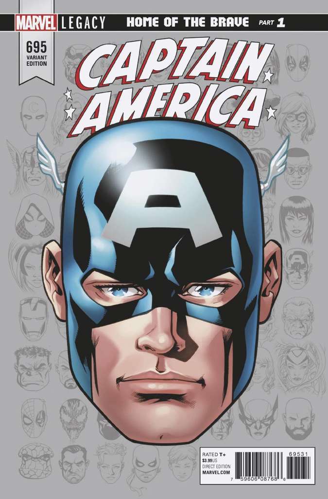 Captain America (1st Series) #695 Variation B