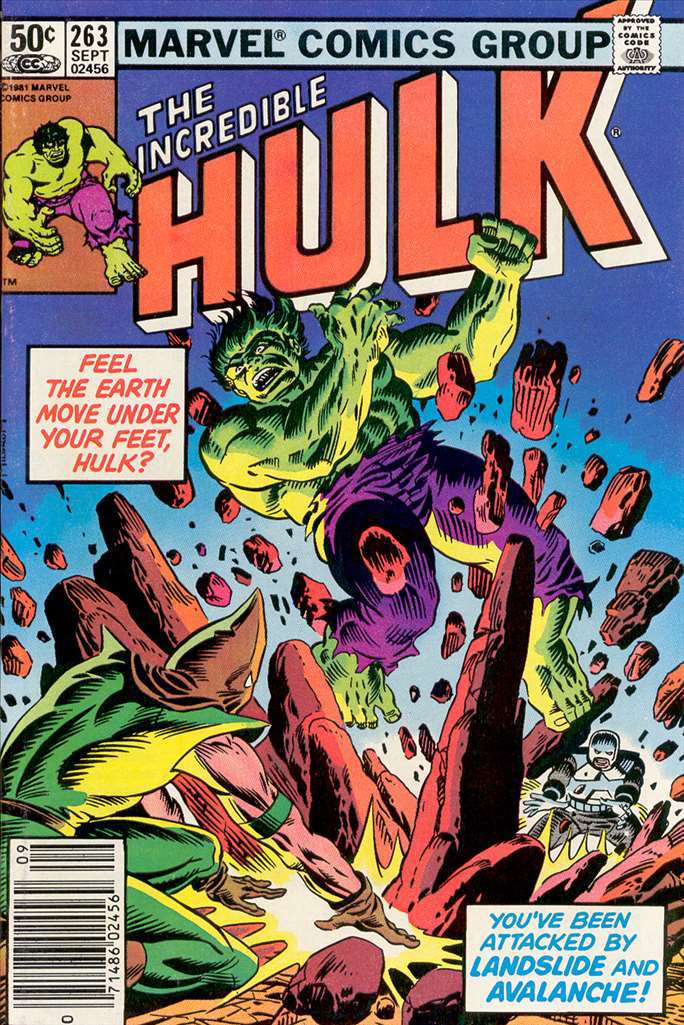 The Incredible Hulk #263 Newsstand Edition