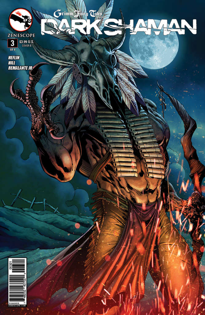 Grimm Fairy Tales Presents Dark Shaman #3 Variation B