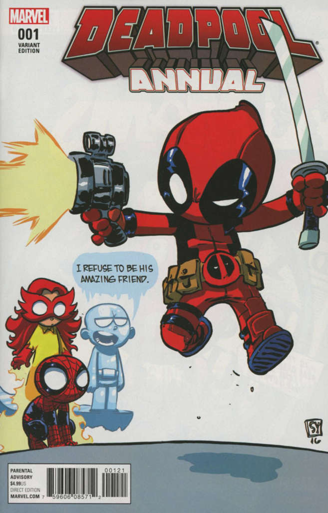Deadpool (5th Series) Annual #1 Variation C