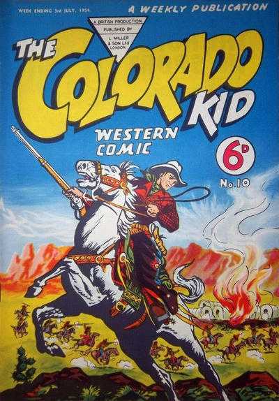 The Colorado Kid Western Comic
