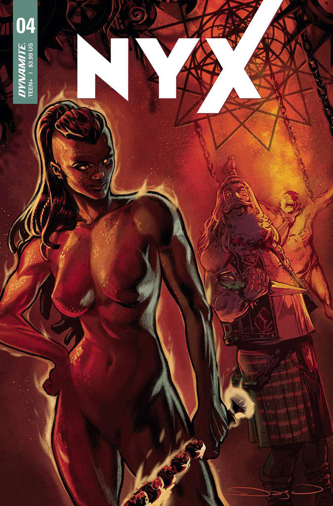 Nyx (Dynamite) #4 Variation B