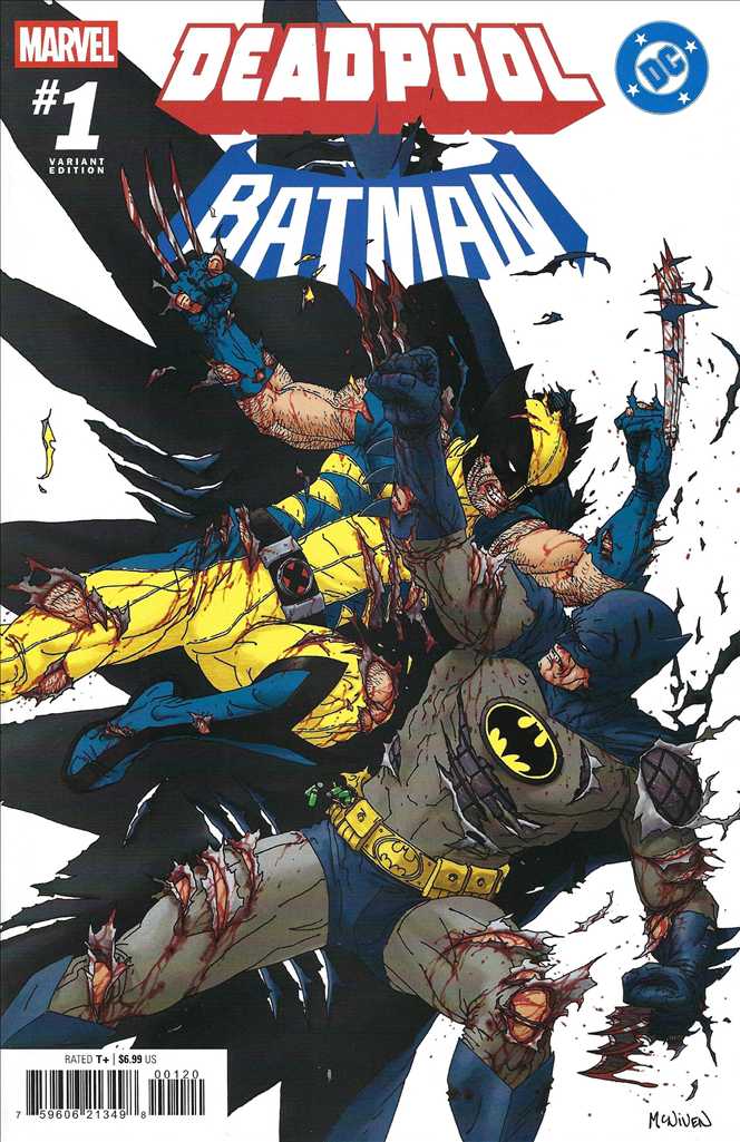 Marvel/DC: Deadpool/Batman #1 Variation M