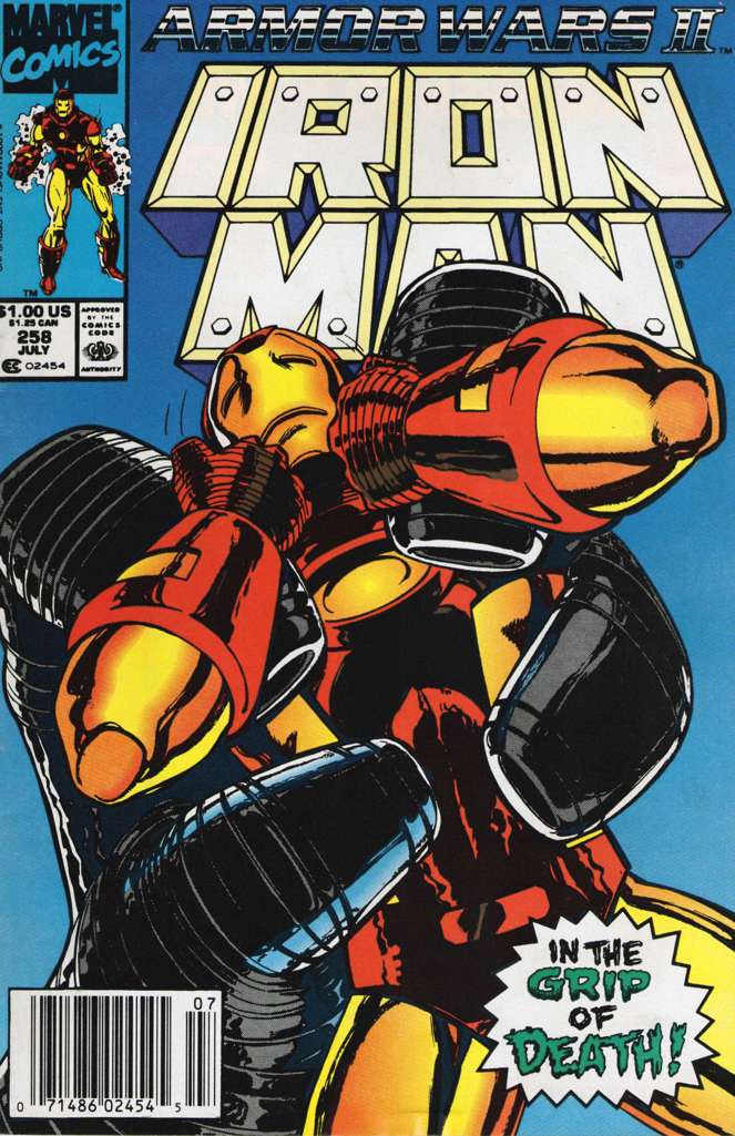 Iron Man (1st Series) #258 Newsstand Edition