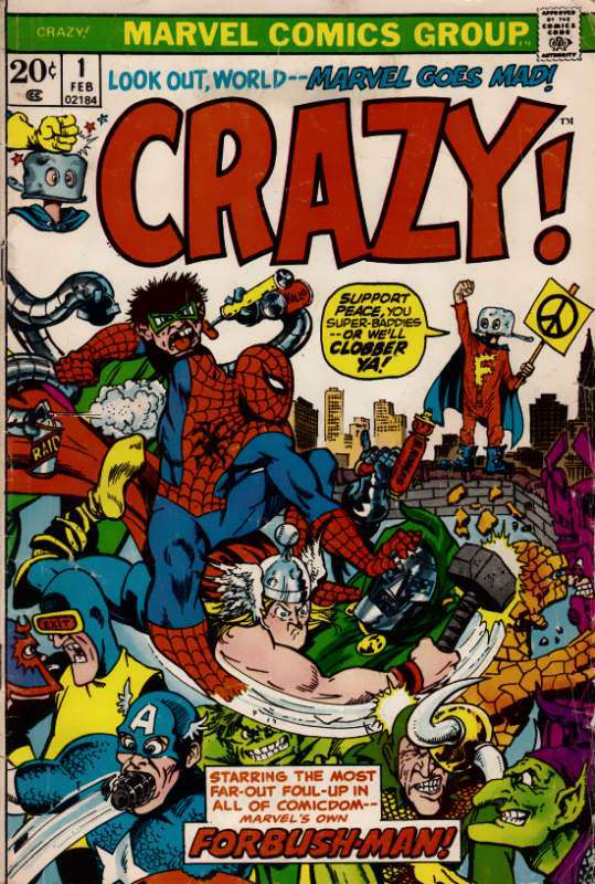 Crazy (Marvel) #1