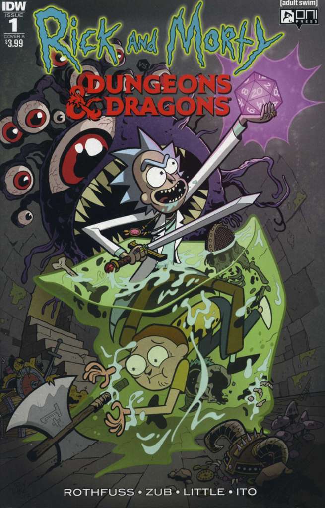 Rick and Morty vs. Dungeons & Dragons #1 Variation A
