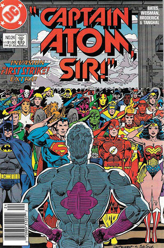 Captain Atom (DC) #24 Newsstand Edition