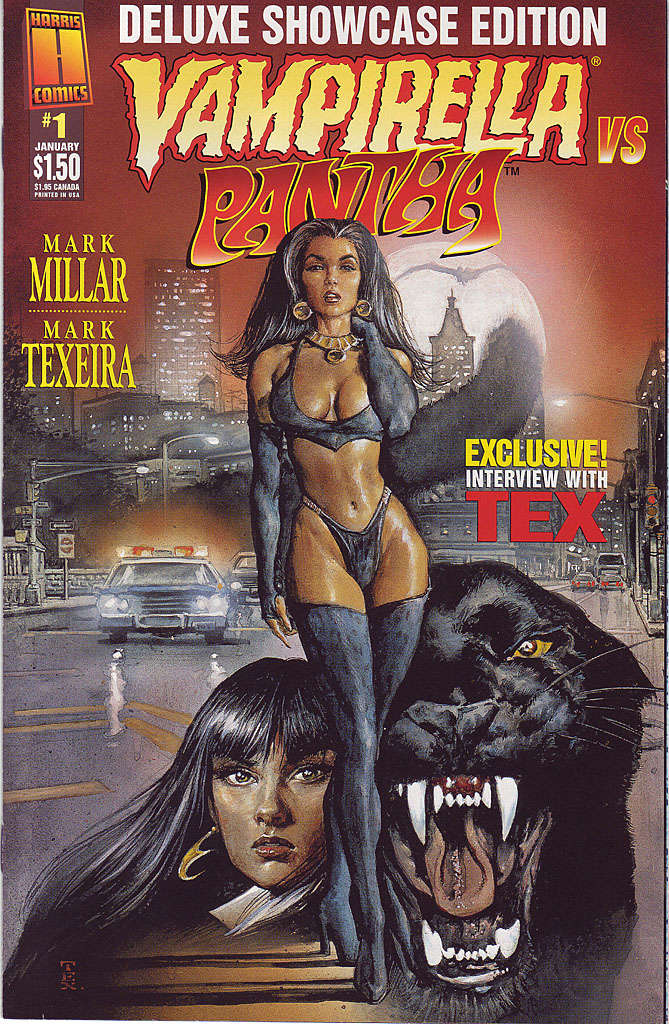 Vampirella vs Pantha Ashcan #1