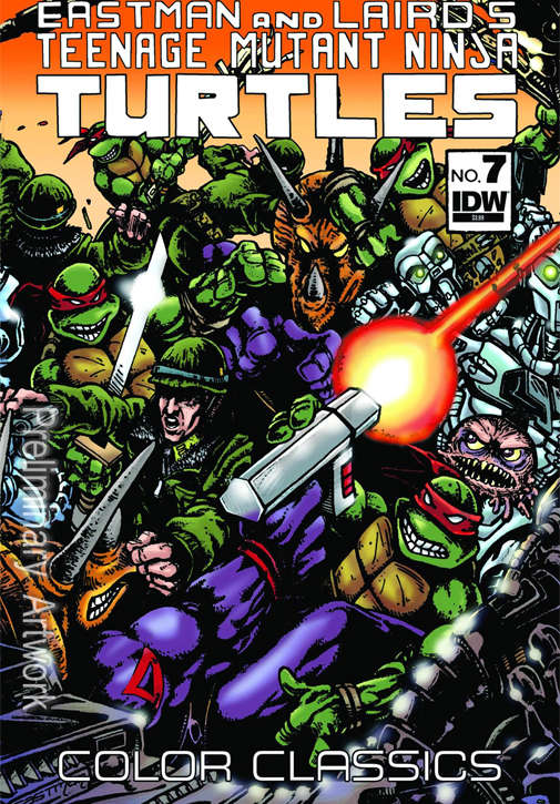 Teenage Mutant Ninja Turtles Color Classics #7