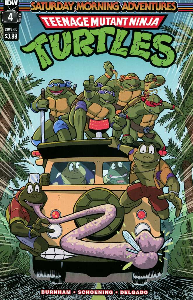 Teenage Mutant Ninja Turtles: Saturday Morning Adventures Continued #4 Variation C