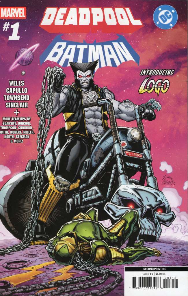 Marvel/DC: Deadpool/Batman #1  - 2nd printing