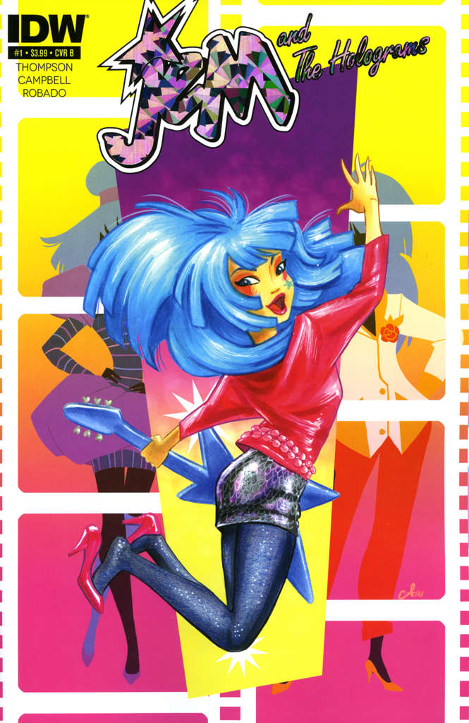Jem & the Holograms #1 Variation B