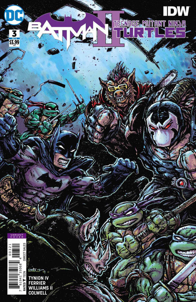 Batman/Teenage Mutant Ninja Turtles II #3 Variation A