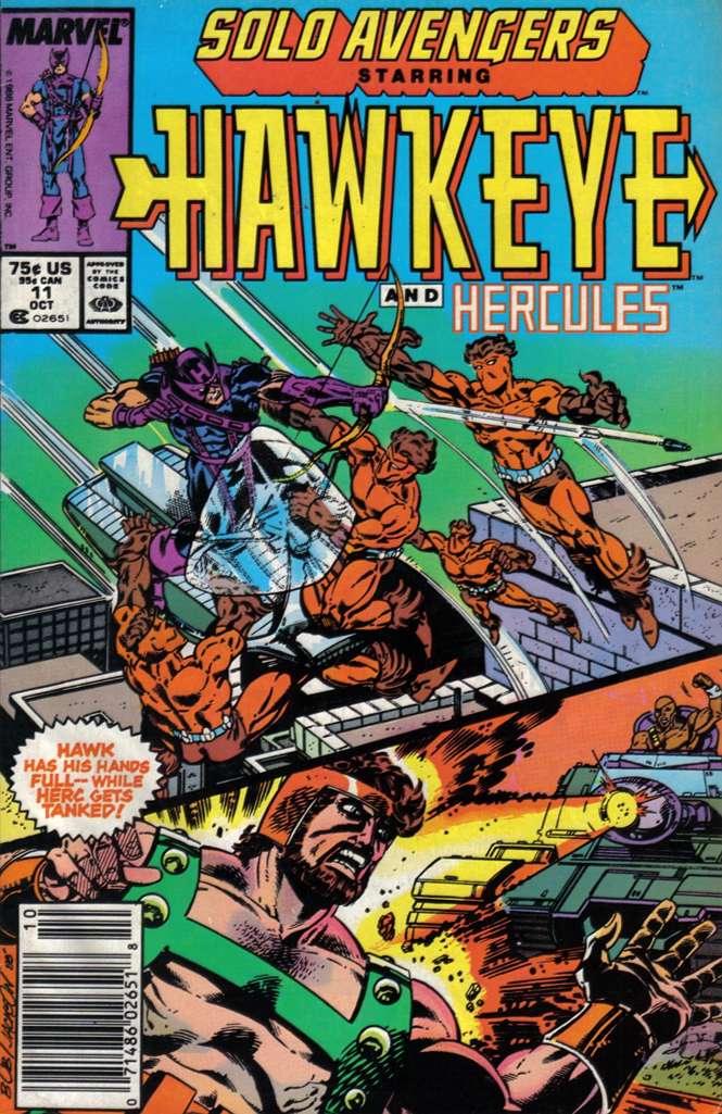 Solo Avengers #11 Newsstand Edition