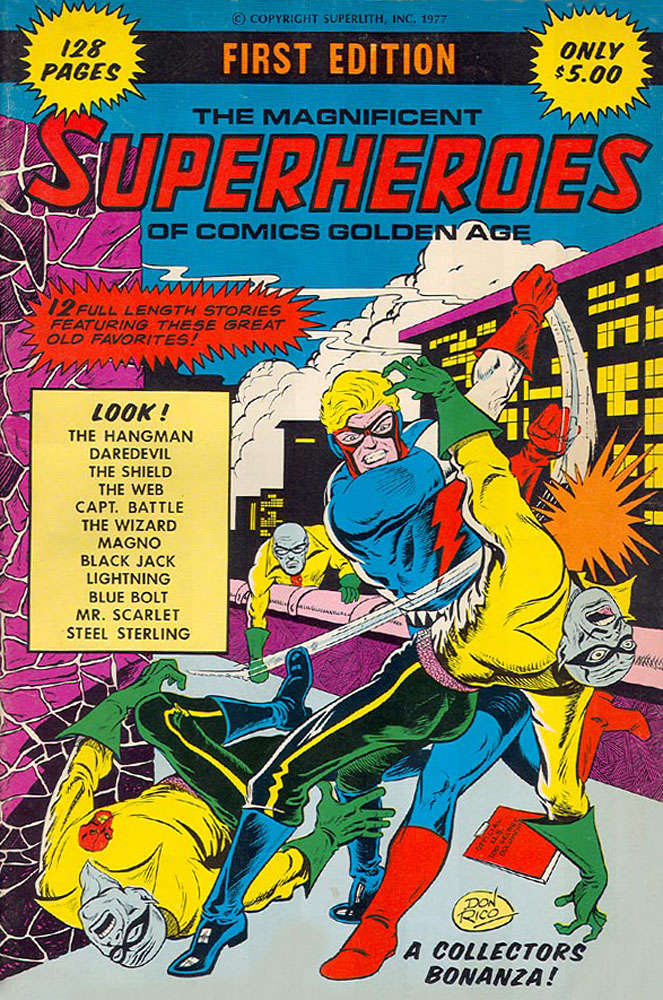 The Magnificent Superheroes of Comics Golden Age
