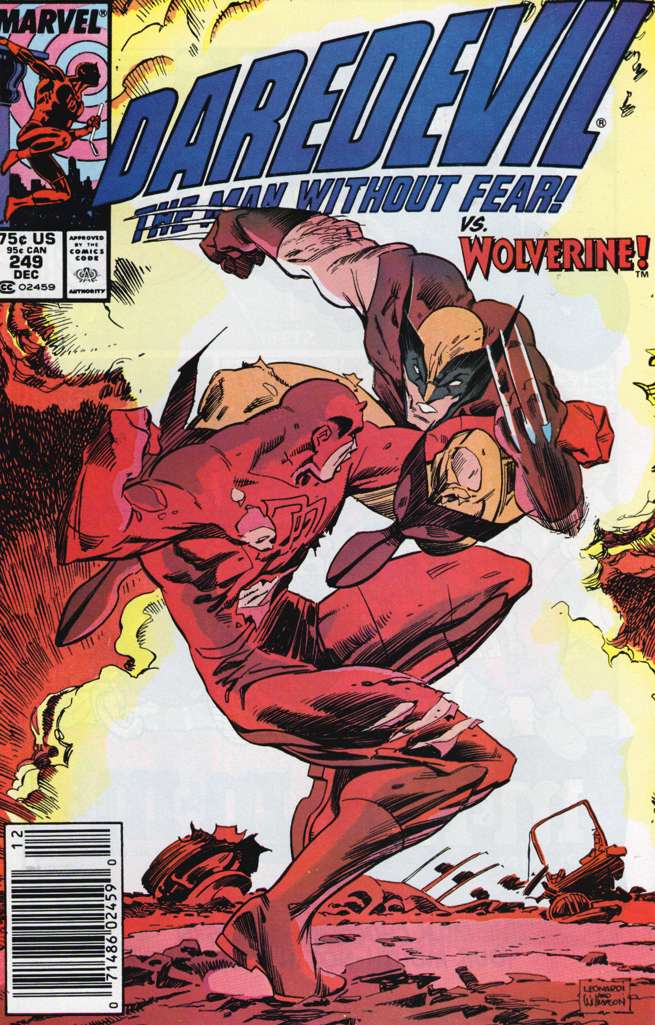 Daredevil #249 Newsstand Edition