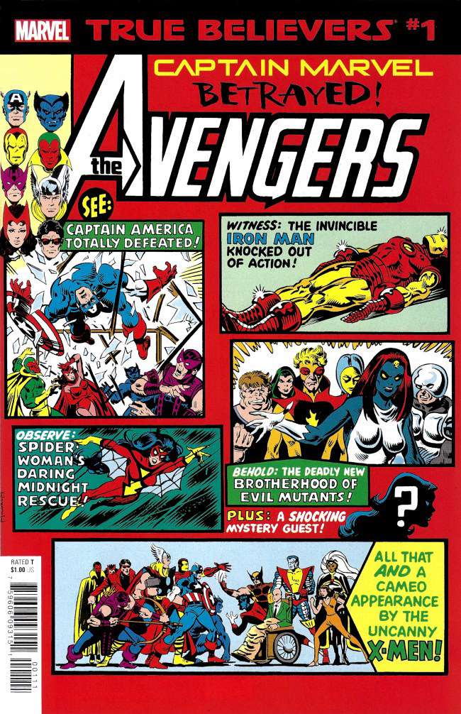 True Believers: Captain Marvel—Betrayed #1