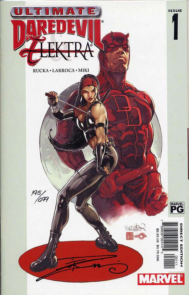 Ultimate Daredevil and Elektra #1 Variation A