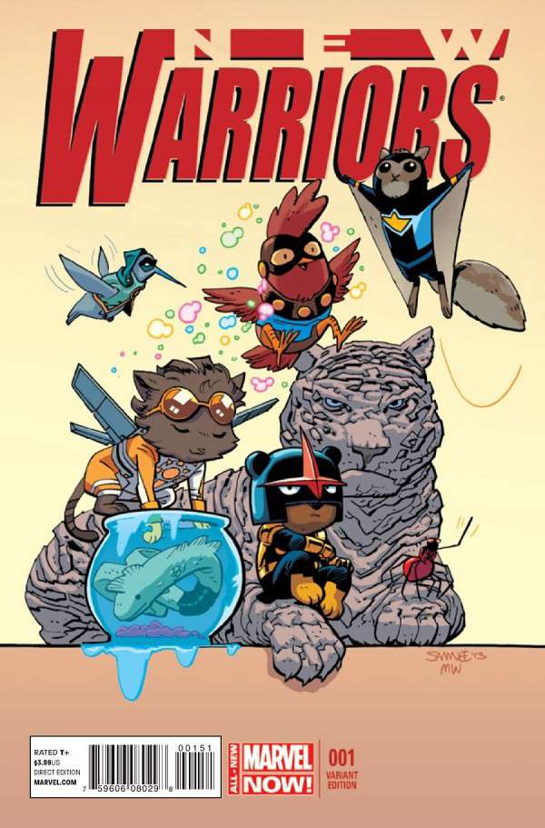 New Warriors (5th Series) #1 Variation D