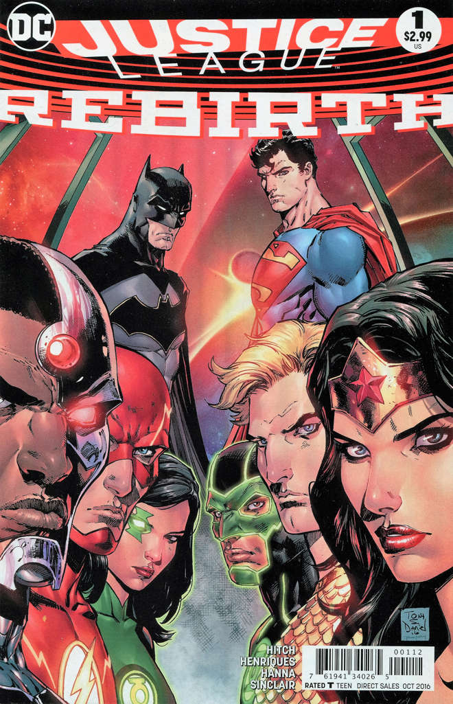 Justice League: Rebirth #1  - 2nd printing