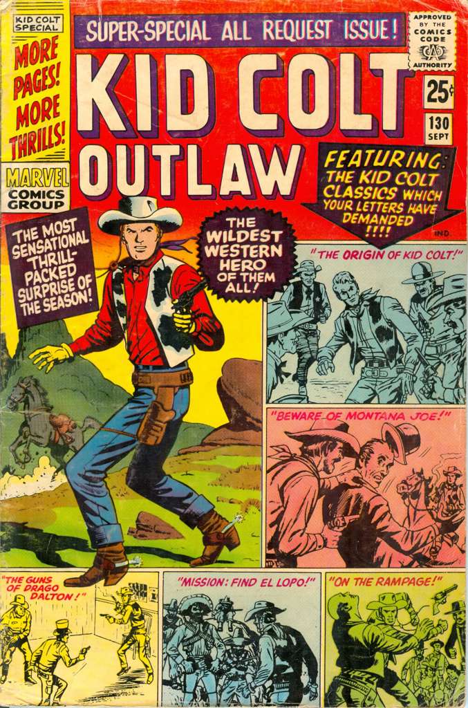 Kid Colt Outlaw #130