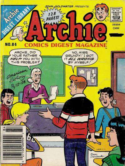 Archie Digest Magazine #84