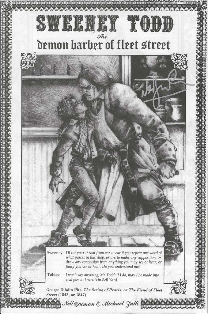 The Sweeney Todd Penny Dreadful