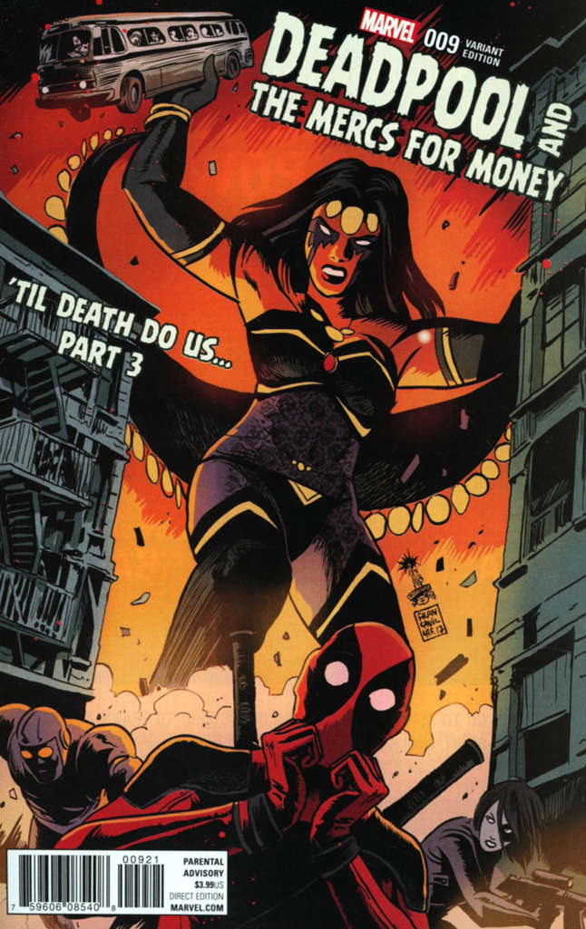 Deadpool & The Mercs For Money (2nd Series) #9 Variation A
