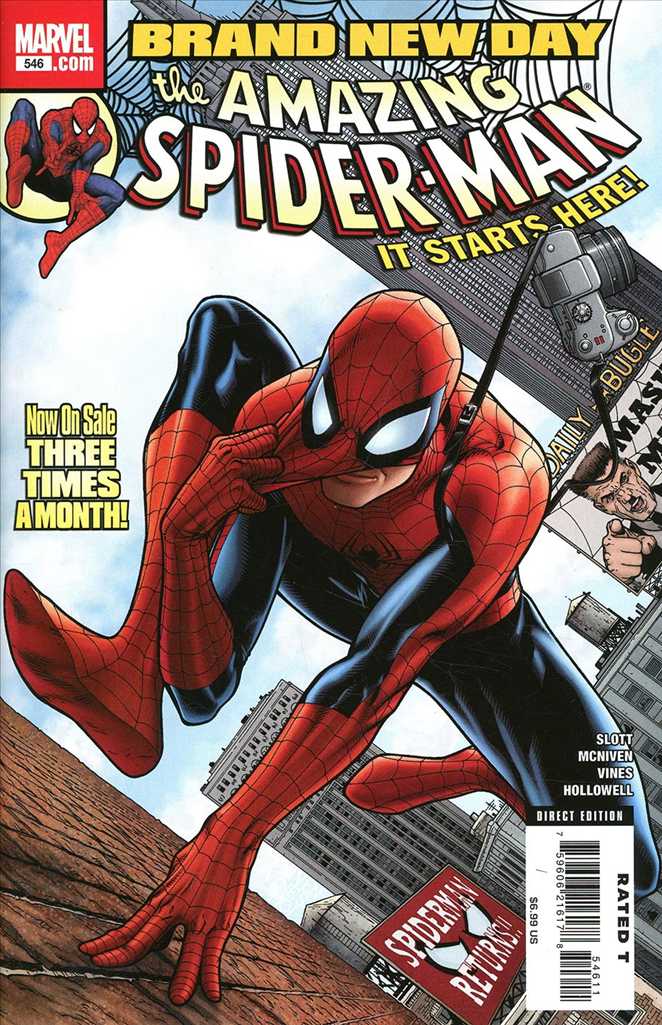 The Amazing Spider-Man #546 Variation D