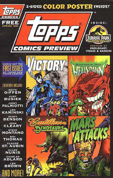 Topps Comics Preview