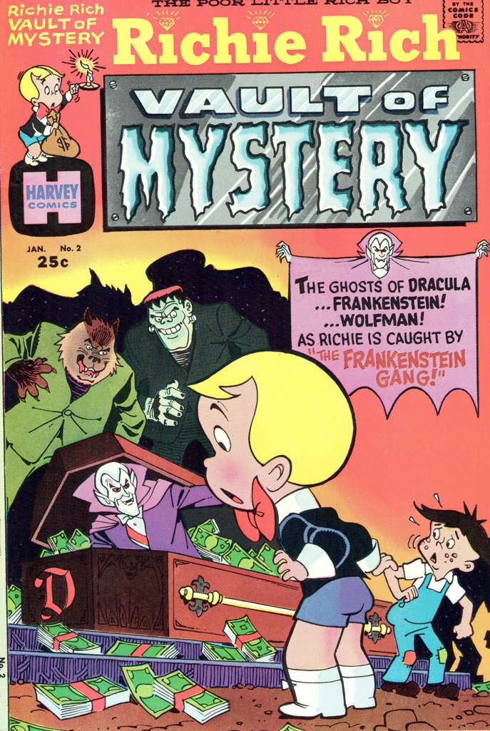 Richie Rich Vaults of Mystery #2