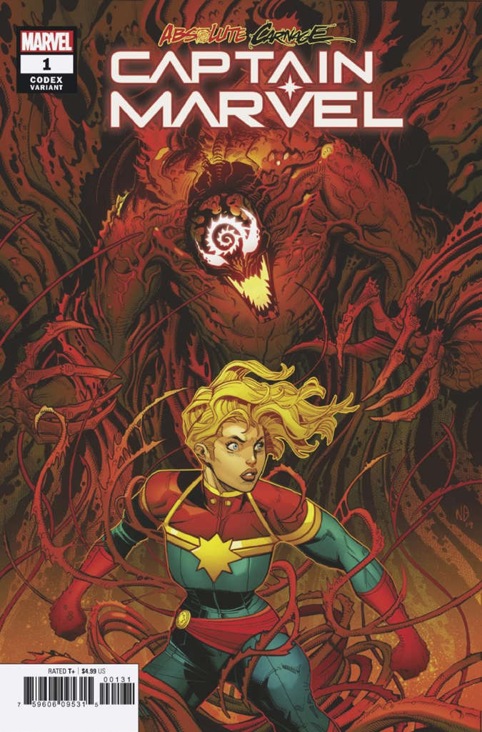 Absolute Carnage: Captain Marvel #1 Variation B