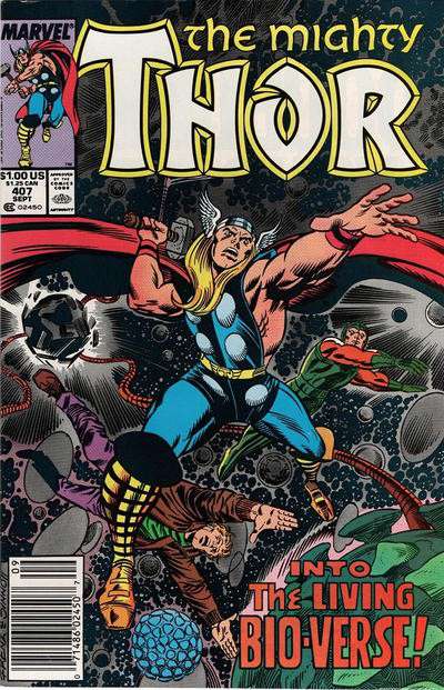 Thor #407 Newsstand Edition