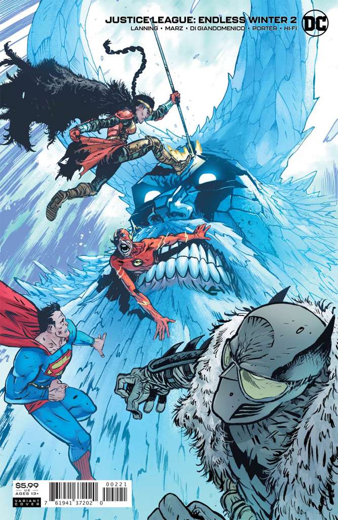 Justice League: Endless Winter #2 Variation A