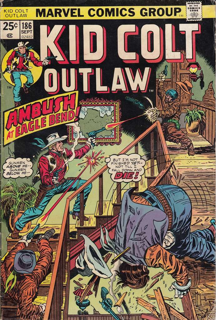 Kid Colt Outlaw #186