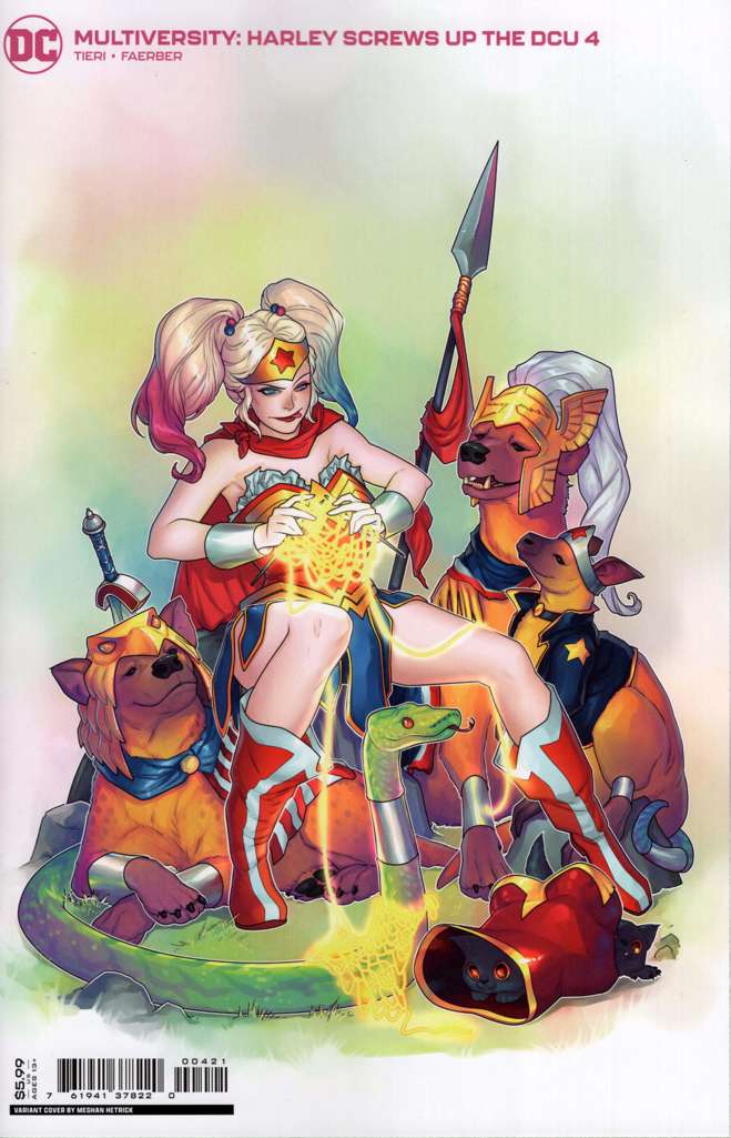 Multiversity: Harley Screws Up the DCU #4 Variation B