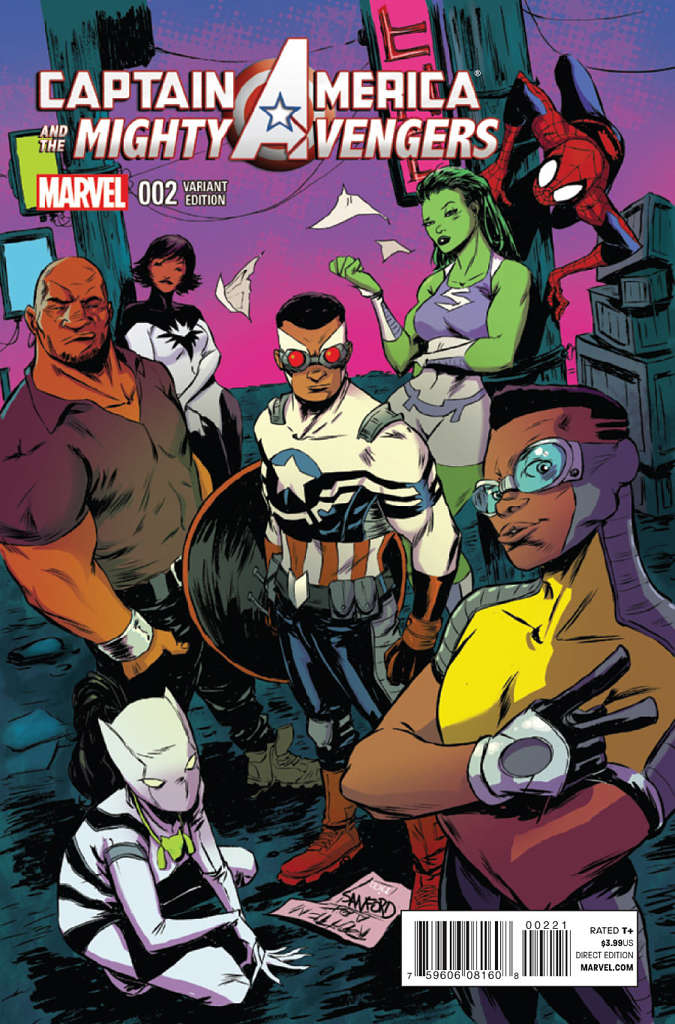 Captain America & The Mighty Avengers #2 Variation A