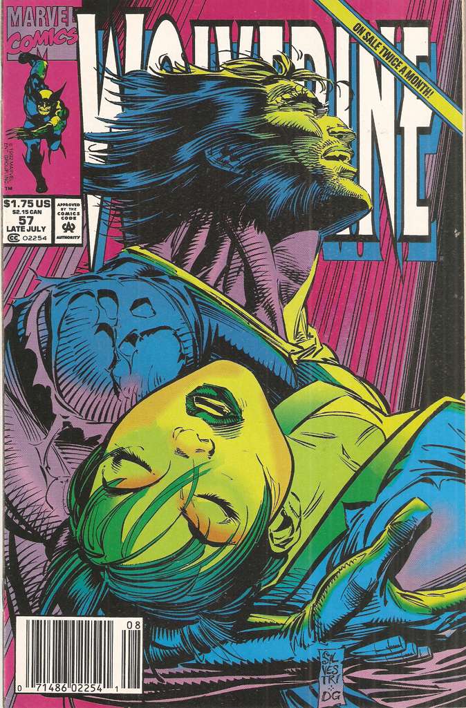 Wolverine #57 Newsstand Edition
